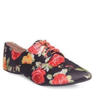 Brand New Wet Seal Printed Floral Oxfords